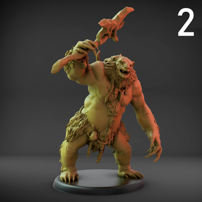 Bearzerker Set B (50mm Base)