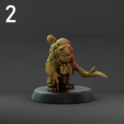 Rune Trogg Bow Set C (25mm Base)