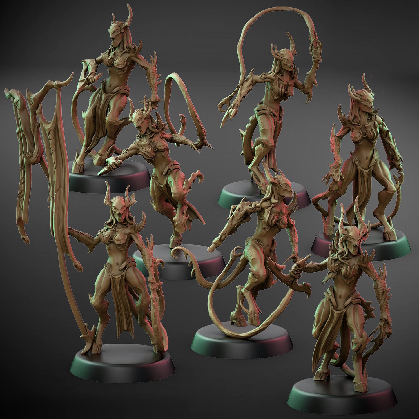 Female Soul Eaters (25mm Base)