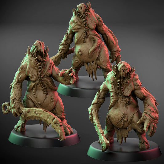 Maggot Fiends Set A (32mm Base)