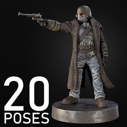 NCR Rangers for Wargaming - 20 Poses Available