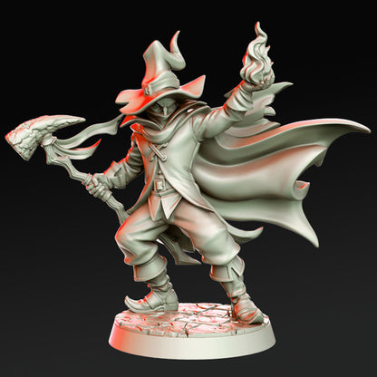 Black Mage - 32mm Base