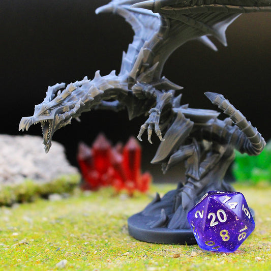 Red Eyes Black Dragon Kaiju - 50mm Base