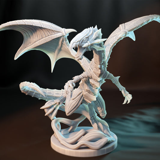 Blue Eyes White Dragon Kaiju - 50mm Base