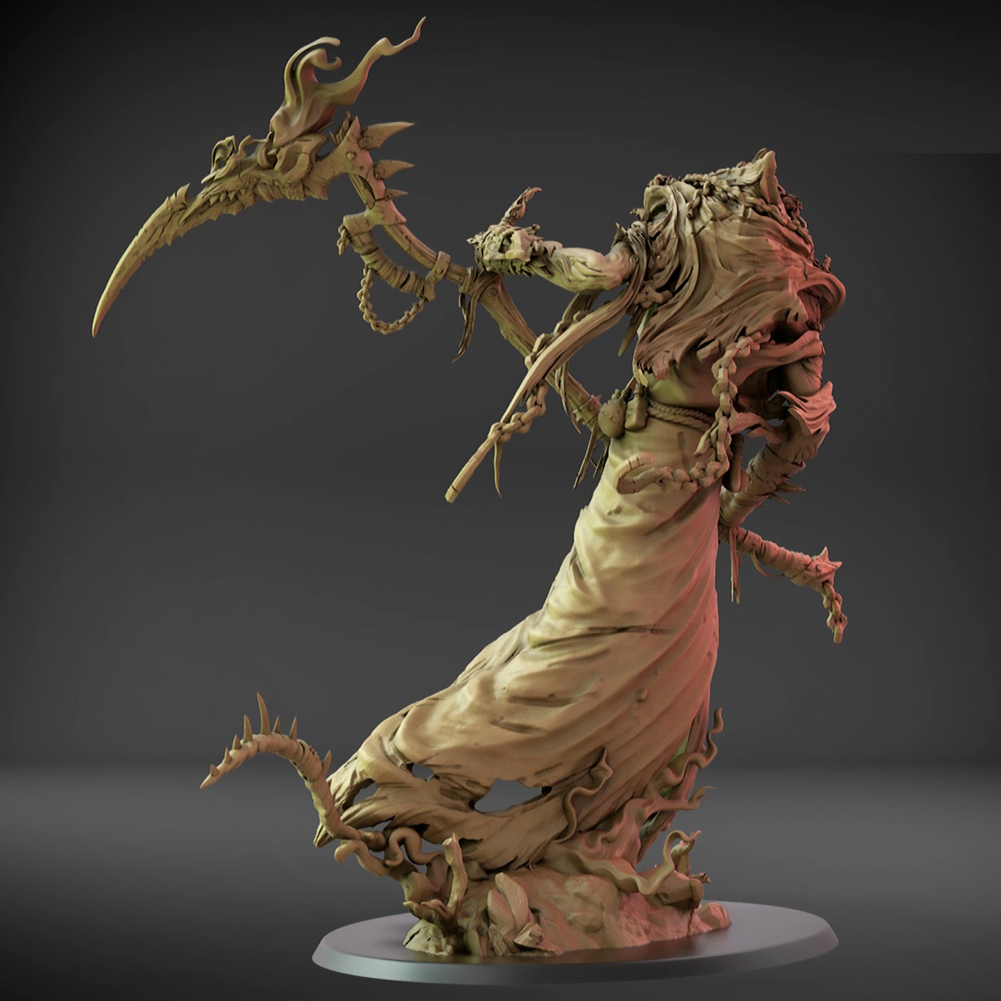 Spectral Plague Overlord (125mm Base)