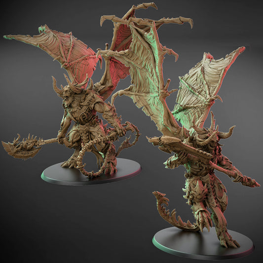 Arch Destroyers 120mm Oval Base - Dark Legion