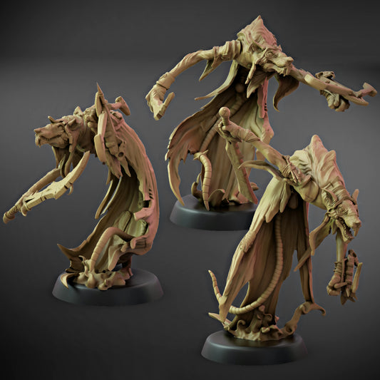 Mist Rat Stabber Ranged Set C (32mm Base)