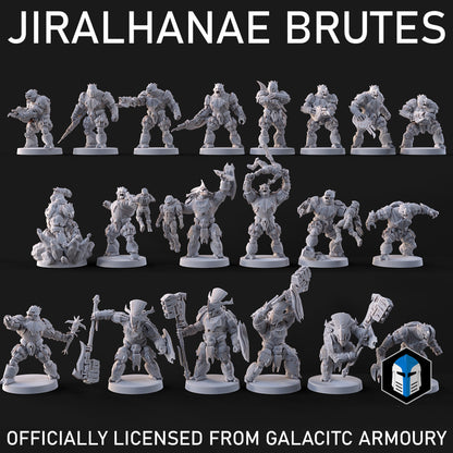 Jiralhanae Brutes for Halo Flashpoint - 20 Poses Available