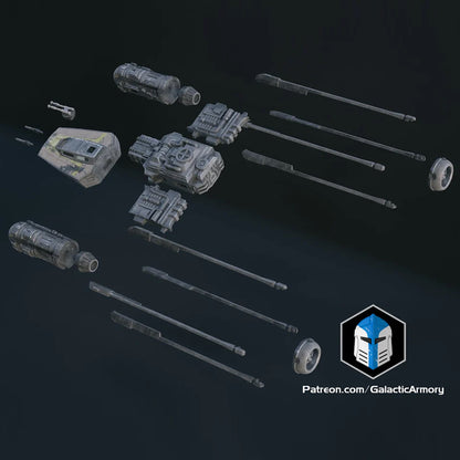 Y-Wing Ship for Star Wars Legion
