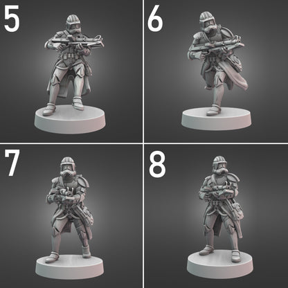 Heavy Clone Troopers for Star Wars Legion - 20 Poses Available