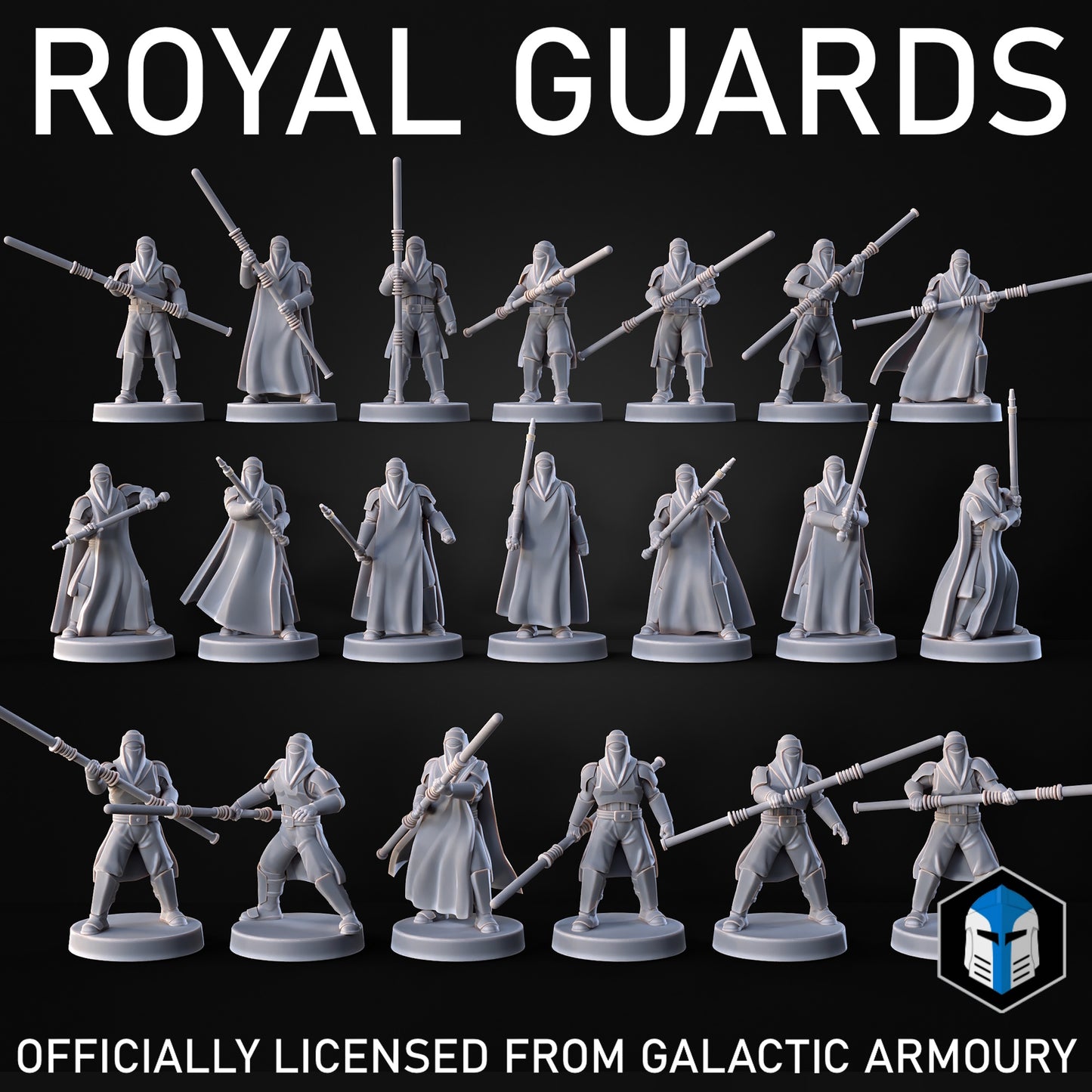 Royal Guards for Star Wars Legion - 20 Poses Available