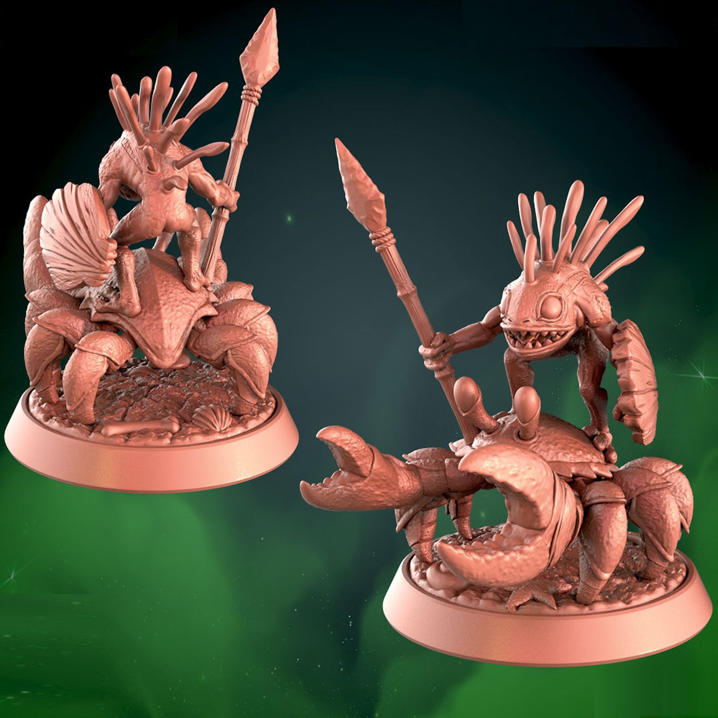 Murloc Crawler Mount 32mm Base