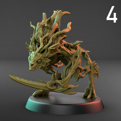 Vine Spirit Slasher Set (32mm Base)