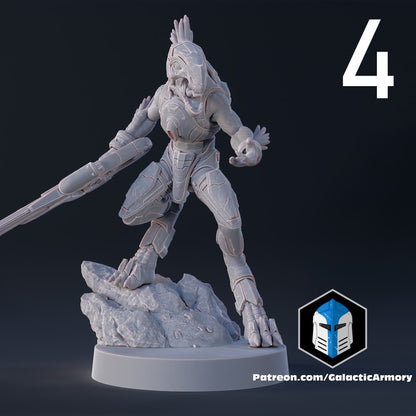 Kig-Yar Jackals for Halo Flashpoint - 10 Poses Available