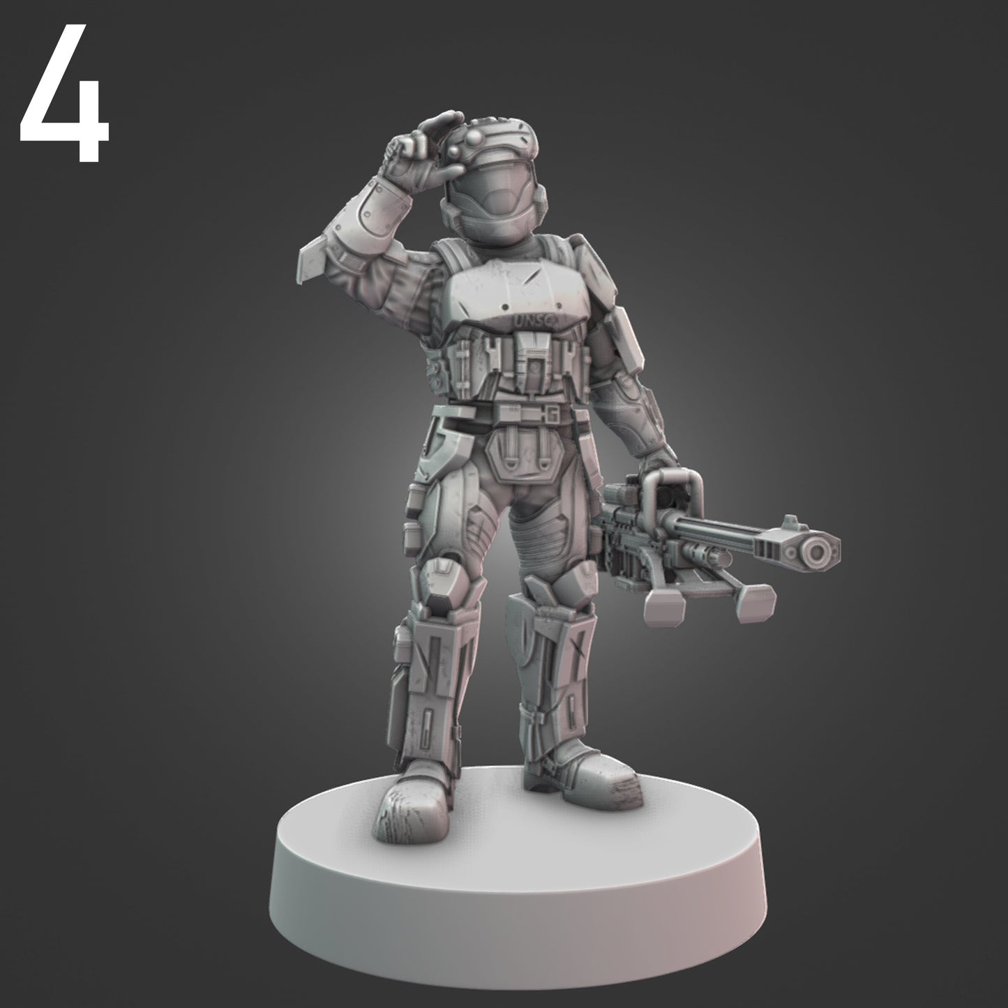 Orbital Drop Shock Troopers for Halo Flashpoint - 12 Poses Available