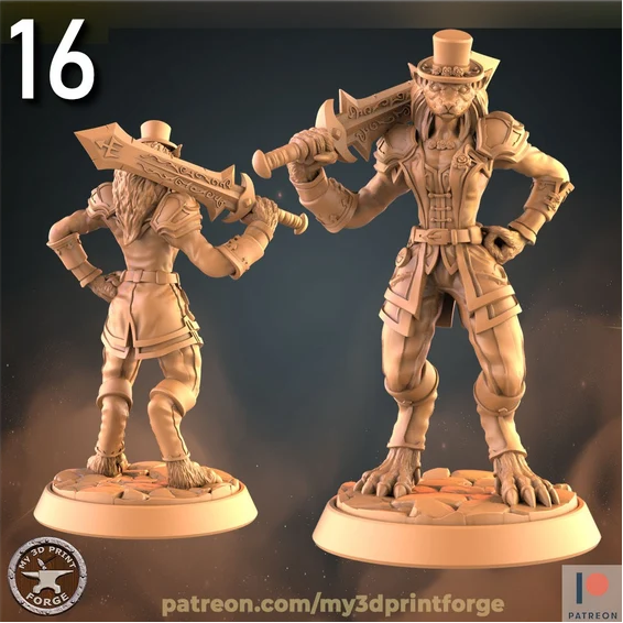 Worgen Collection – 32 Poses Available