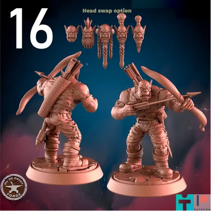 Orc Part 3 Collection – 37 Poses Available
