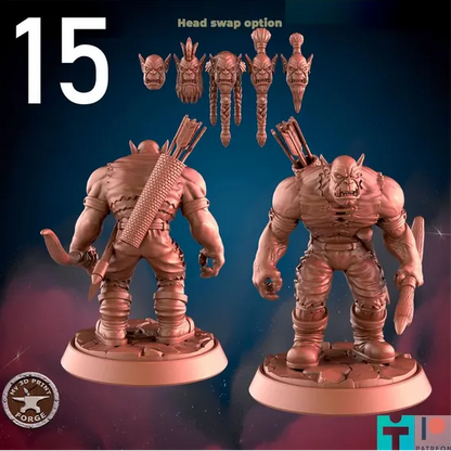 Orc Part 3 Collection – 37 Poses Available