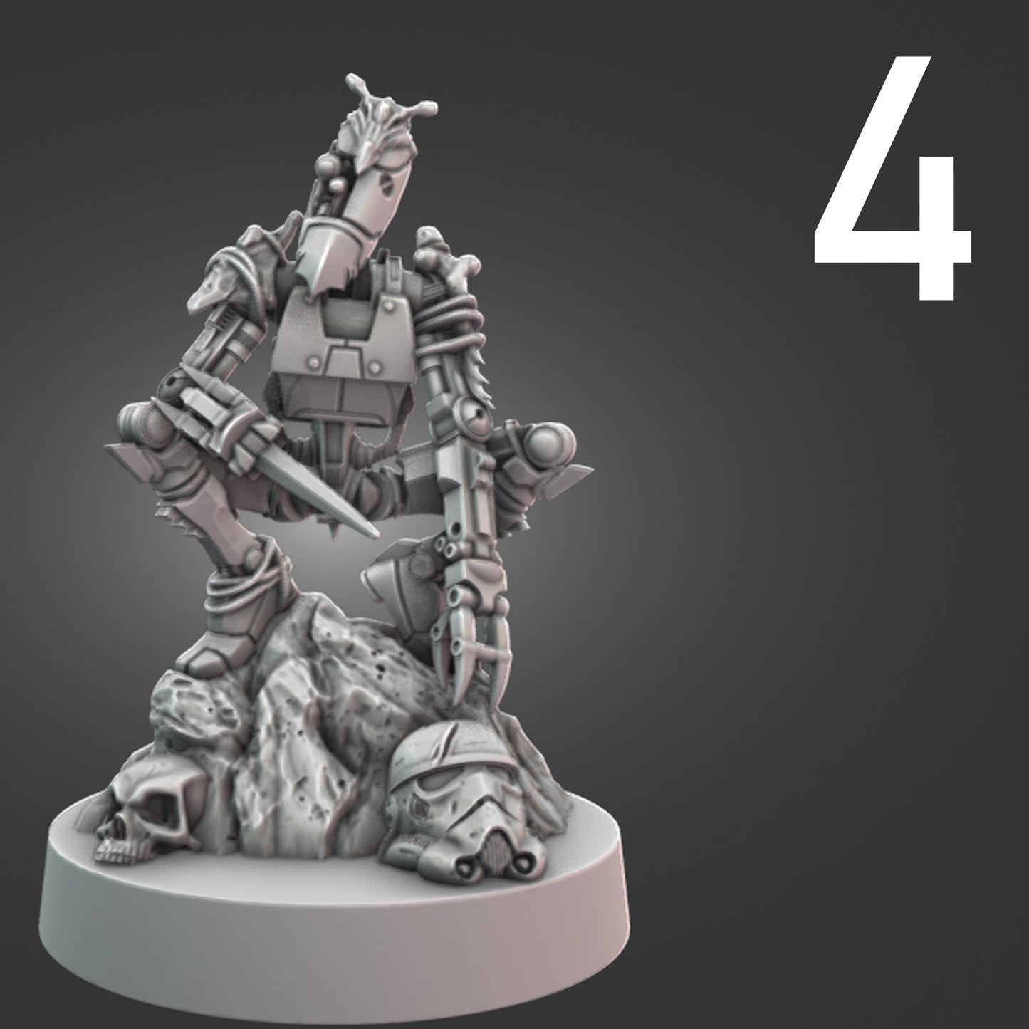 Mister Bones for Star Wars Legion - 6 Poses Available