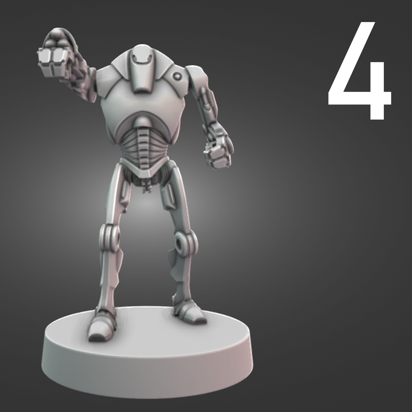 B-2 Battle Droids for Star Wars Legion - 12 Poses Available