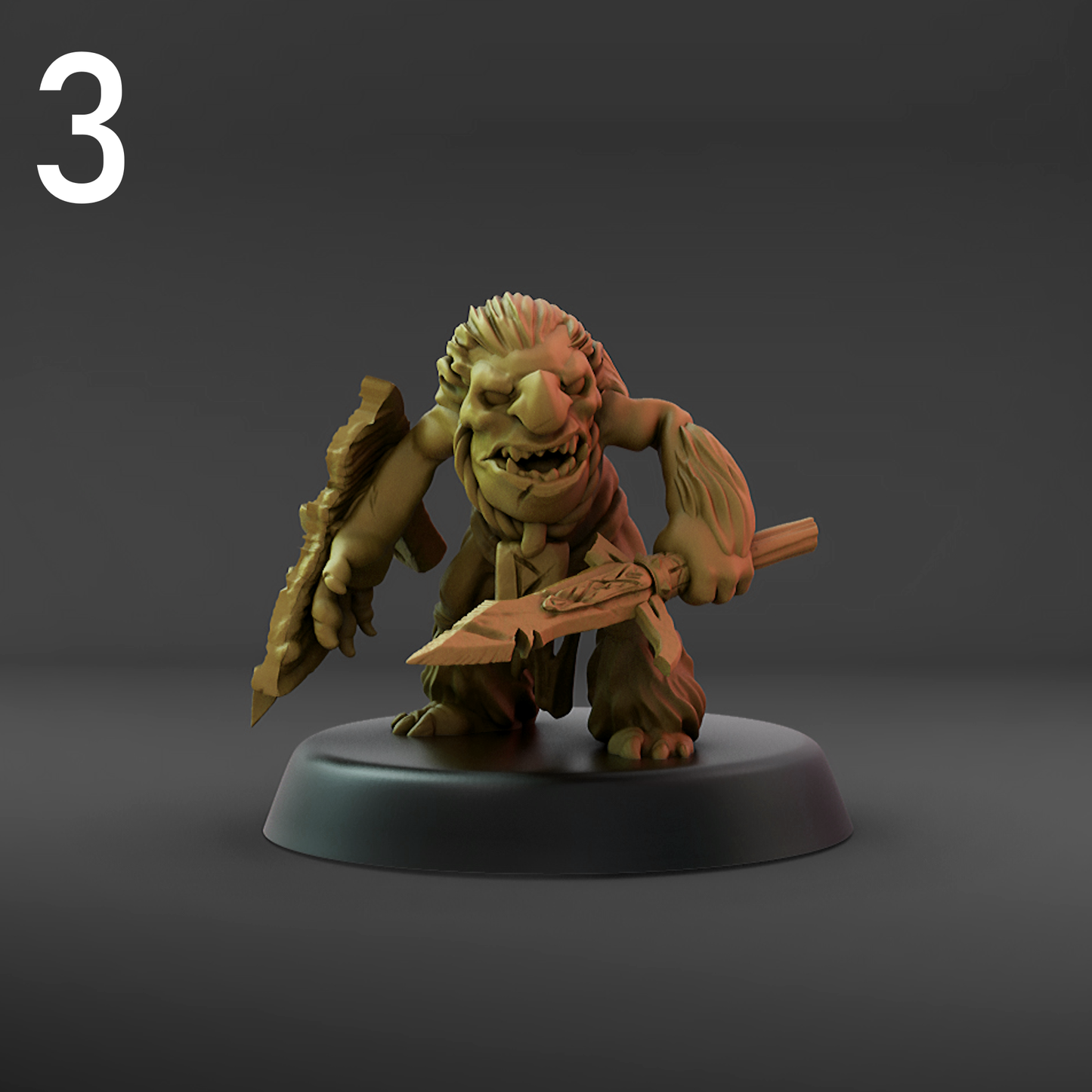 Rune Trogg Set A (25mm Base)