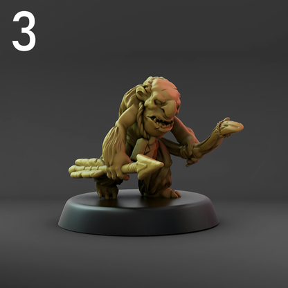 Rune Trogg Bow Set C (25mm Base)