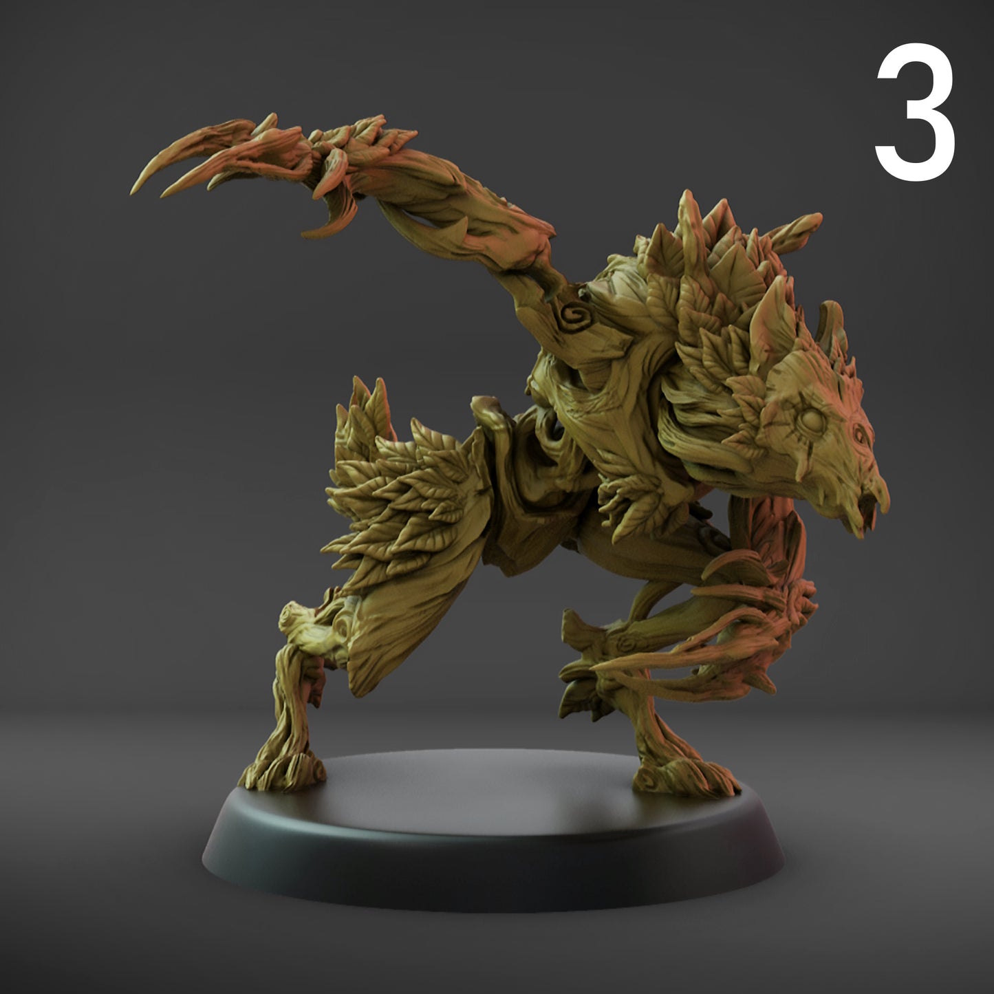 Ferocious Spirit Claw Set B (32mm Base)