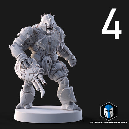 Jiralhanae Brutes for Halo Flashpoint - 20 Poses Available