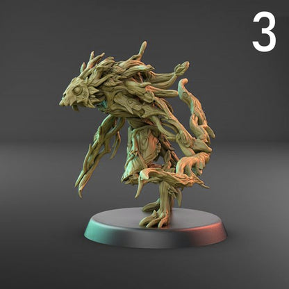 Vine Spirit Bow Set (32mm Base)