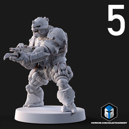 Jiralhanae Brutes for Halo Flashpoint - 20 Poses Available