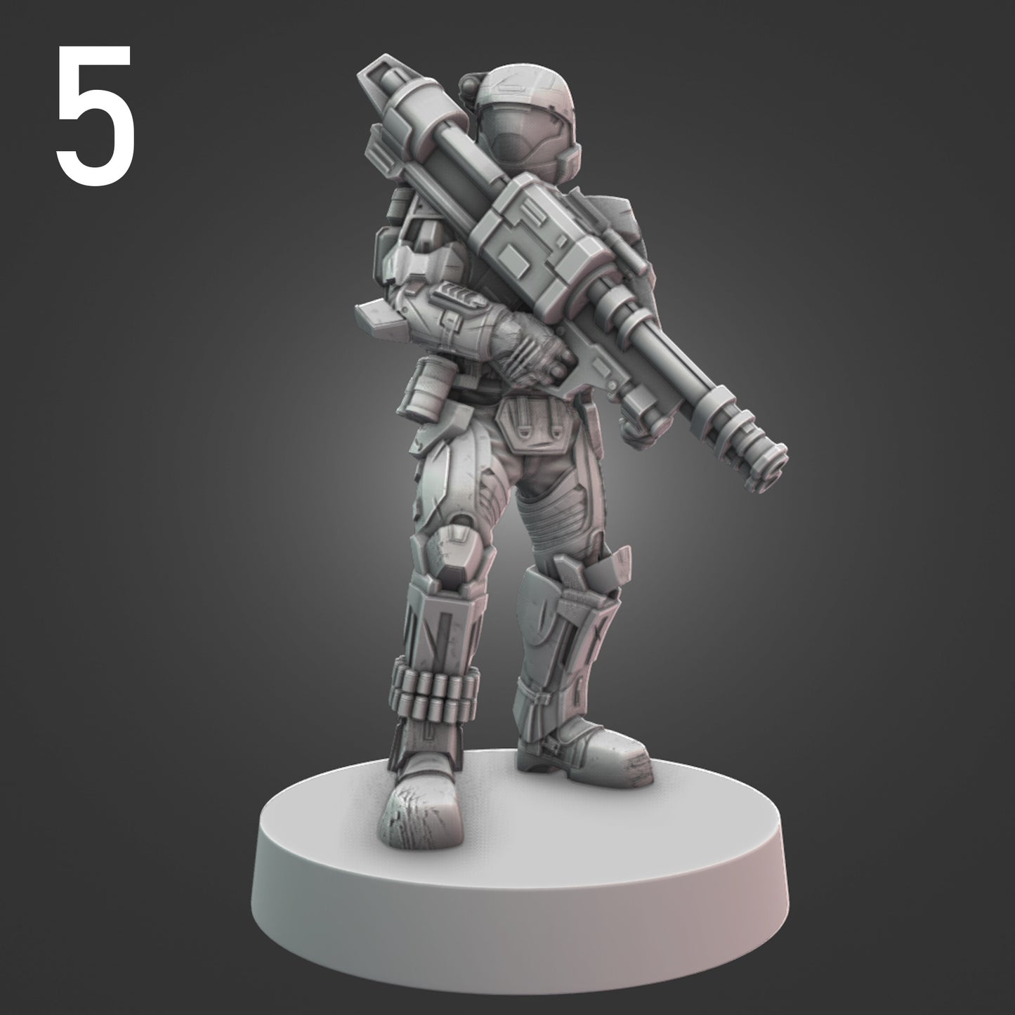 Orbital Drop Shock Troopers for Halo Flashpoint - 12 Poses Available
