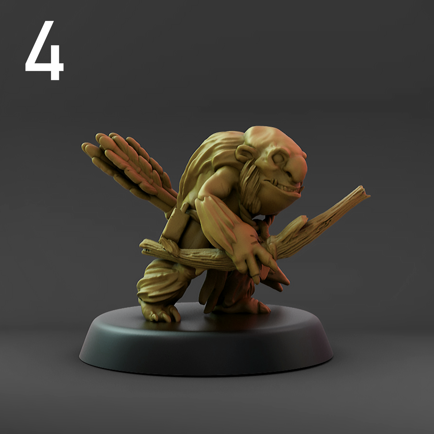 Rune Trogg Bow Set C (25mm Base)