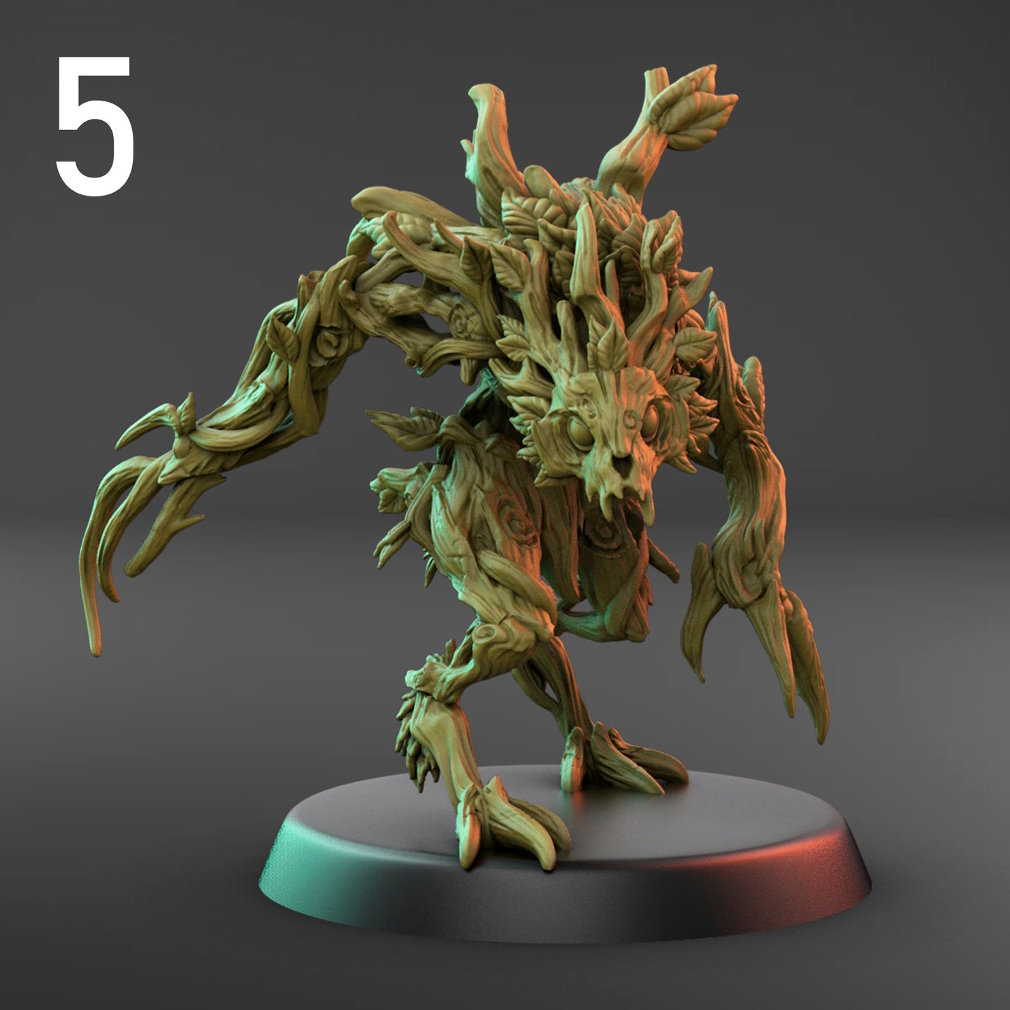 Vine Spirit Claw Set (32mm Base)
