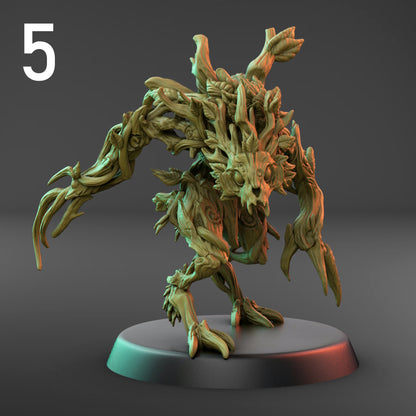 Vine Spirit Claw Set (32mm Base)