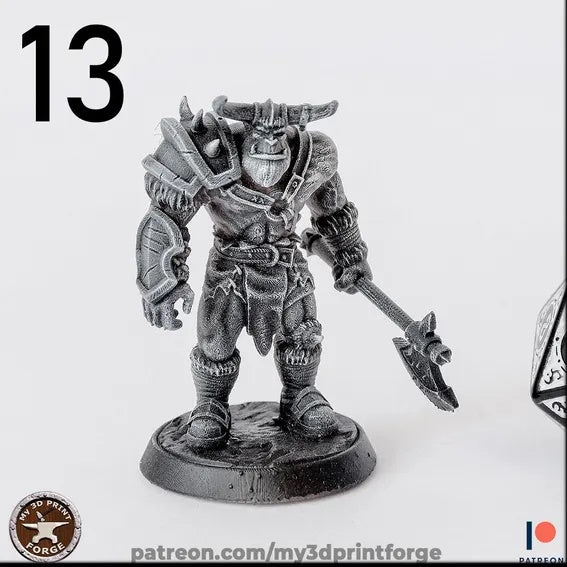 Orc Part 2 Collection – 22 Poses Available