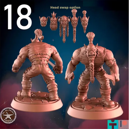 Orc Part 3 Collection – 37 Poses Available