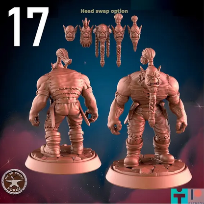 Orc Part 3 Collection – 37 Poses Available