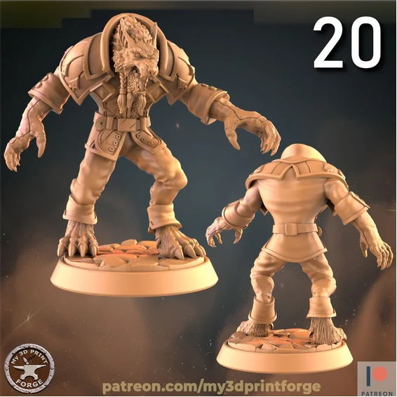 Worgen Collection – 32 Poses Available