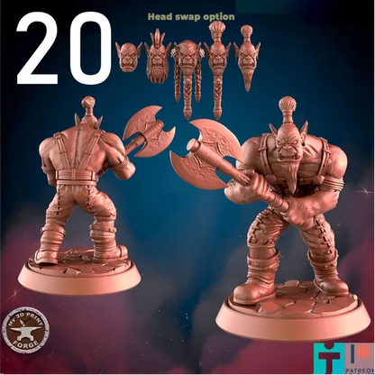 Orc Part 3 Collection – 37 Poses Available