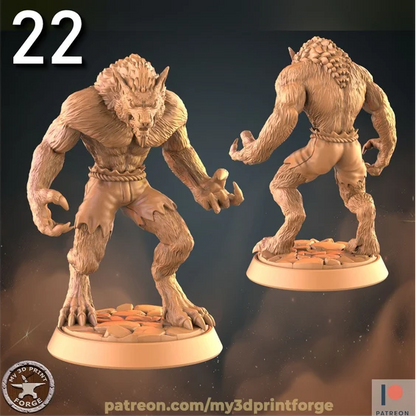 Worgen Collection – 32 Poses Available