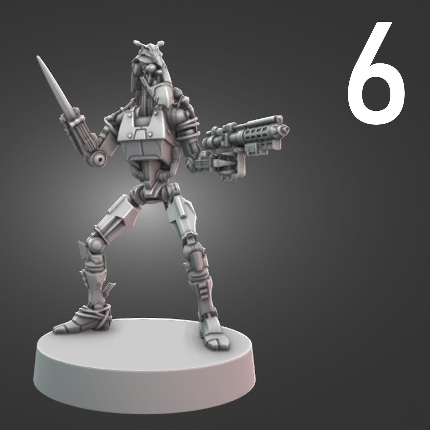 Mister Bones for Star Wars Legion - 6 Poses Available