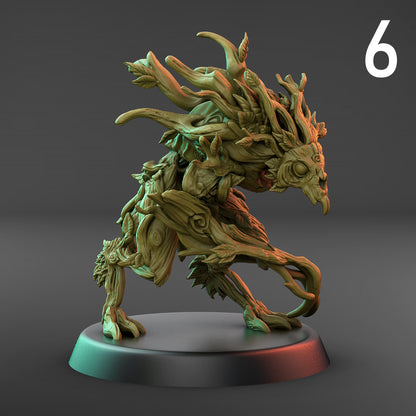 Vine Spirit Claw Set (32mm Base)