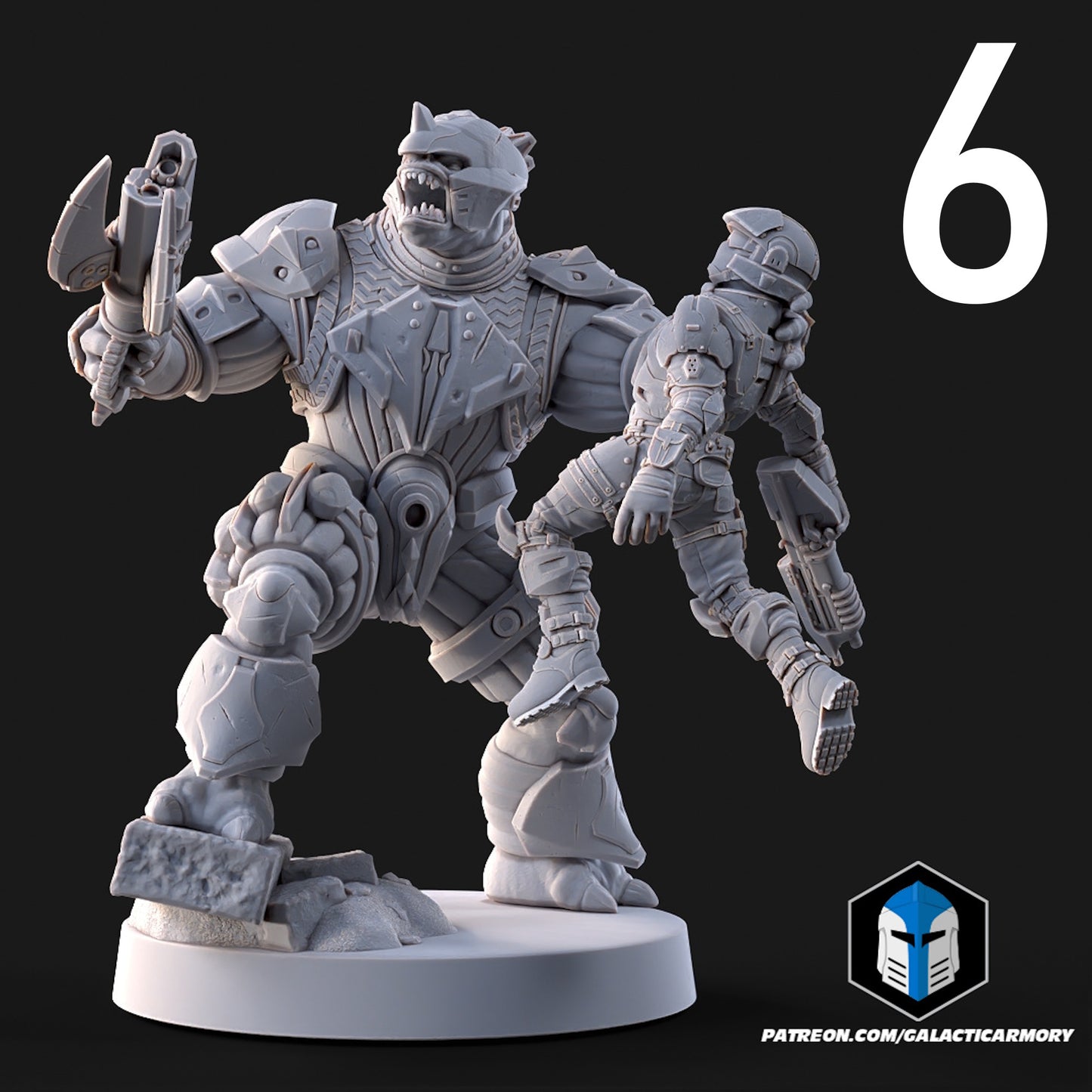 Jiralhanae Brutes for Halo Flashpoint - 20 Poses Available