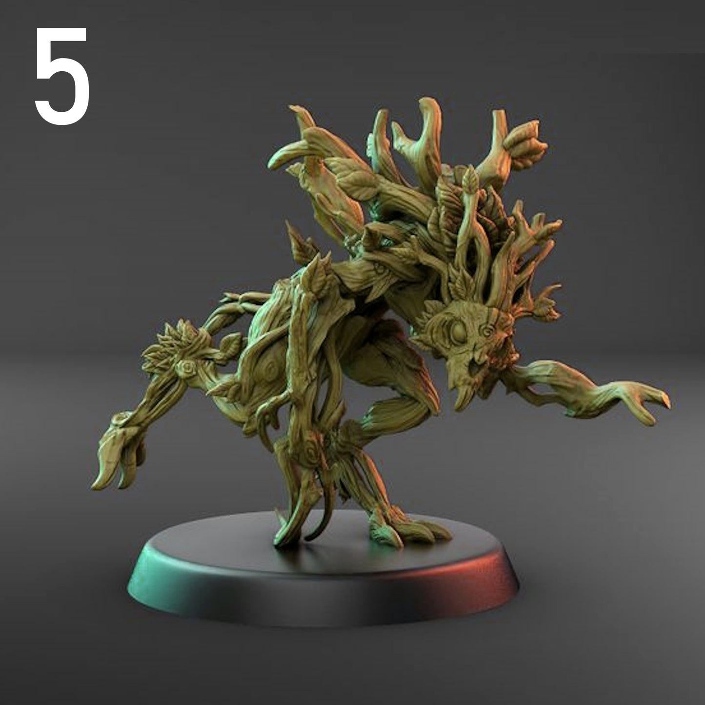 Vine Spirit Bow Set (32mm Base)