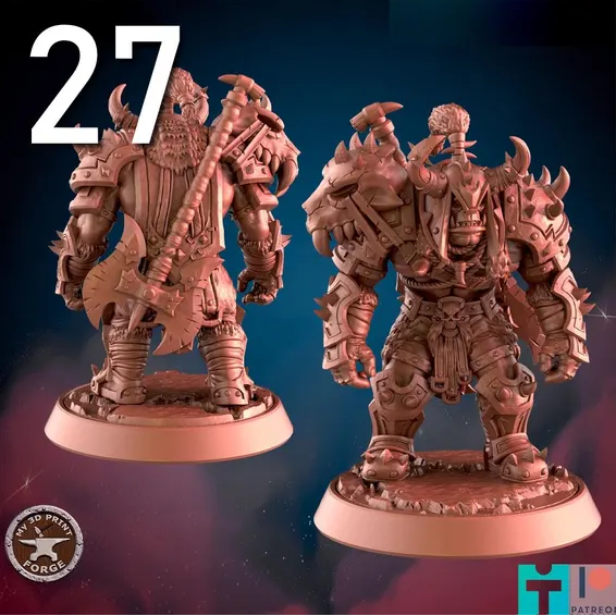 Orc Part 3 Collection – 37 Poses Available