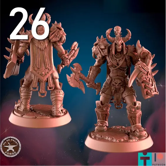 Orc Part 3 Collection – 37 Poses Available