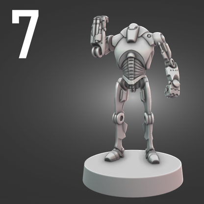 B-2 Battle Droids for Star Wars Legion - 12 Poses Available