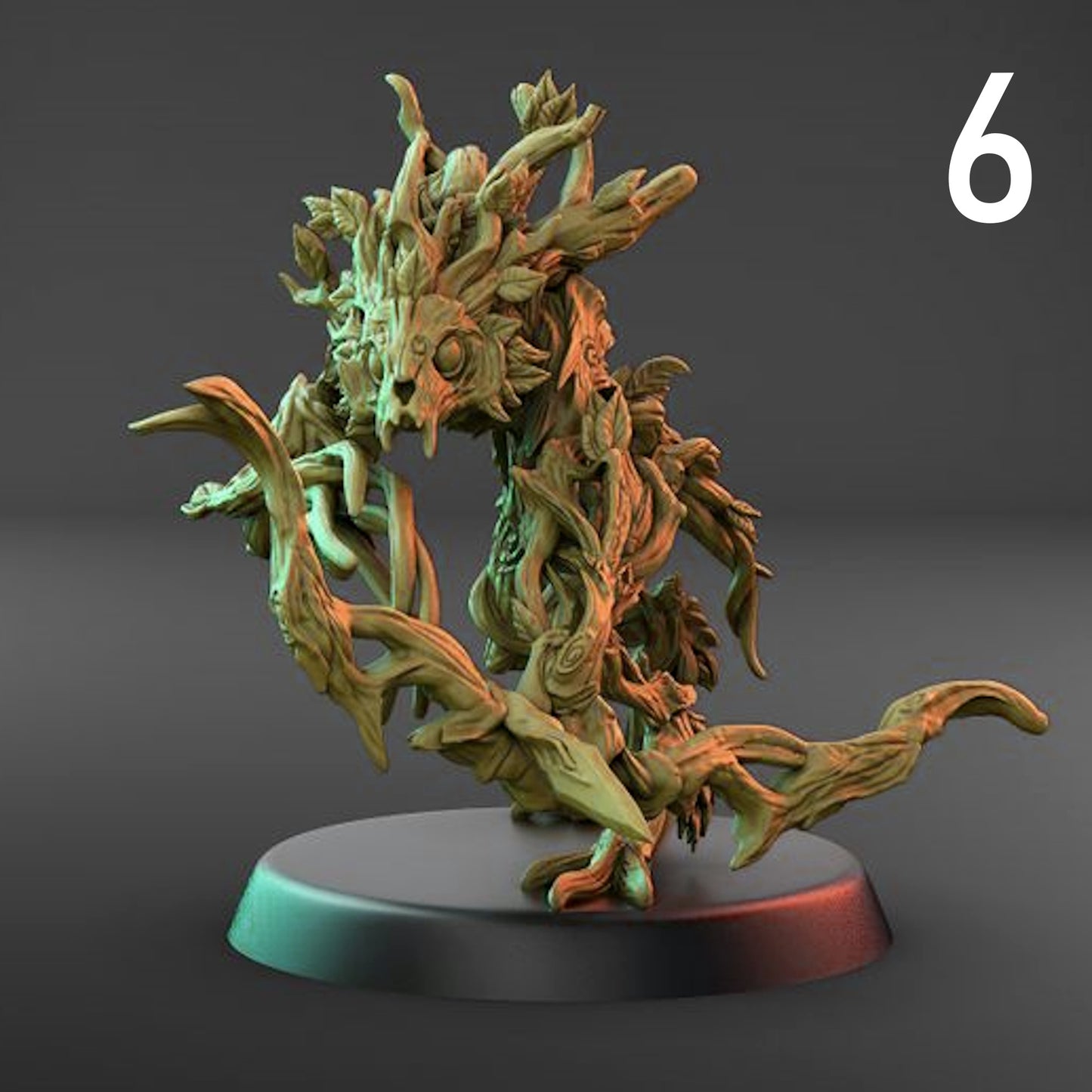 Vine Spirit Bow Set (32mm Base)