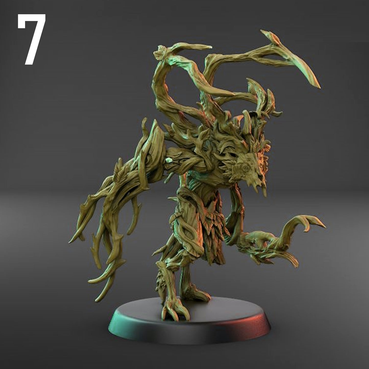 Vine Spirit Bow Set (32mm Base)