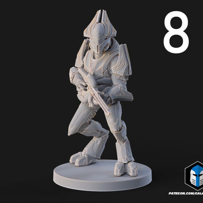 Sangheili Elite Warriors for Halo Flashpoint - 16 Poses Available